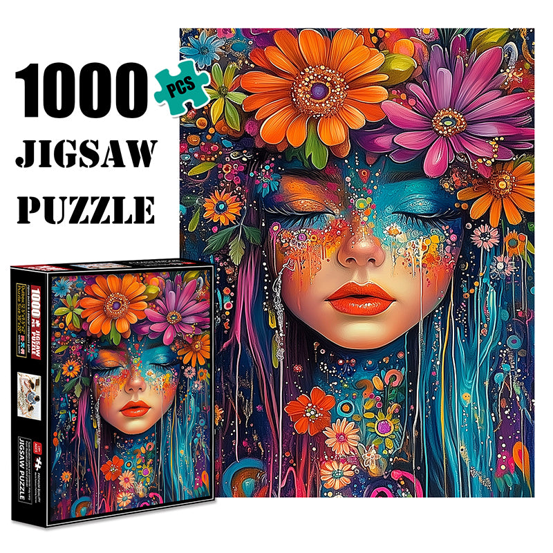 Flower Goddess Jigsaw Puzzle 1000 Pieces