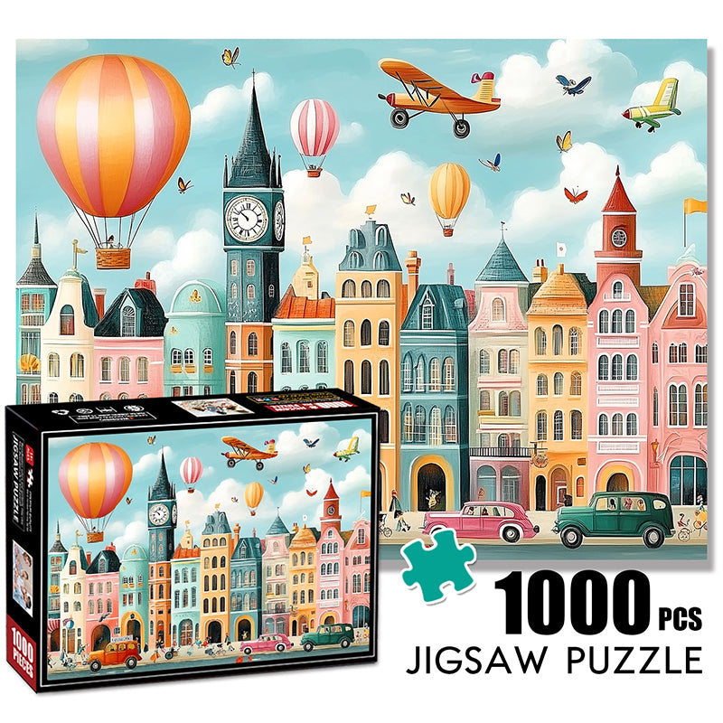 Fashion city Jigsaw Puzzle 1000 Pieces