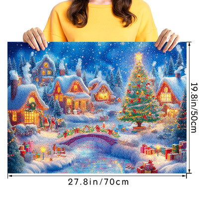 Dreamy Christmas Eve Jigsaw Puzzle 1000 Pieces