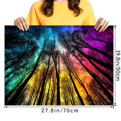 Aurora Forest 1000 Piece Jigsaw Puzzle for Adults