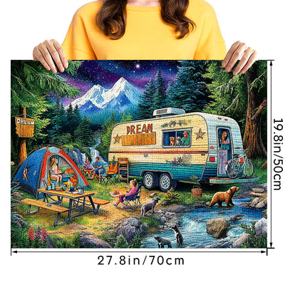 Dream Camp 1000 Piece Jigsaw Puzzle for Adults