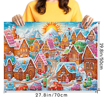 Candy Town Jigsaw Puzzle 1000 Pieces