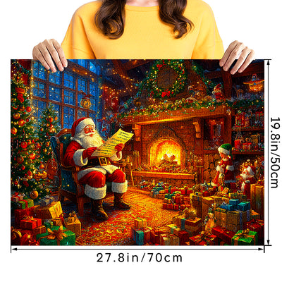 Santa Claus's Rewards Jigsaw Puzzle 1000 Pieces