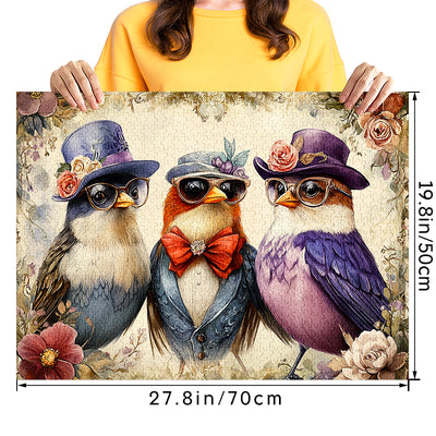 Gentleman Bird Jigsaw Puzzle 1000 Pieces