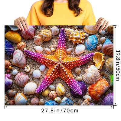 Gradient starfish Jigsaw Puzzle 1000 Pieces