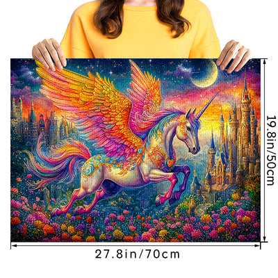 Star Moon Unicorn Jigsaw Puzzle 1000 Pieces