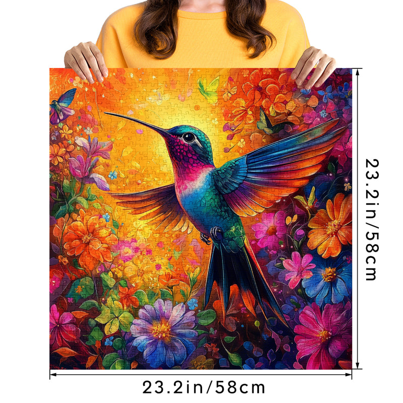 Winged hummingbird Jigsaw Puzzle 1000 Pieces