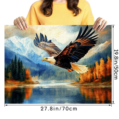 Snow Mountain Eagle Jigsaw Puzzle 1000 Pieces