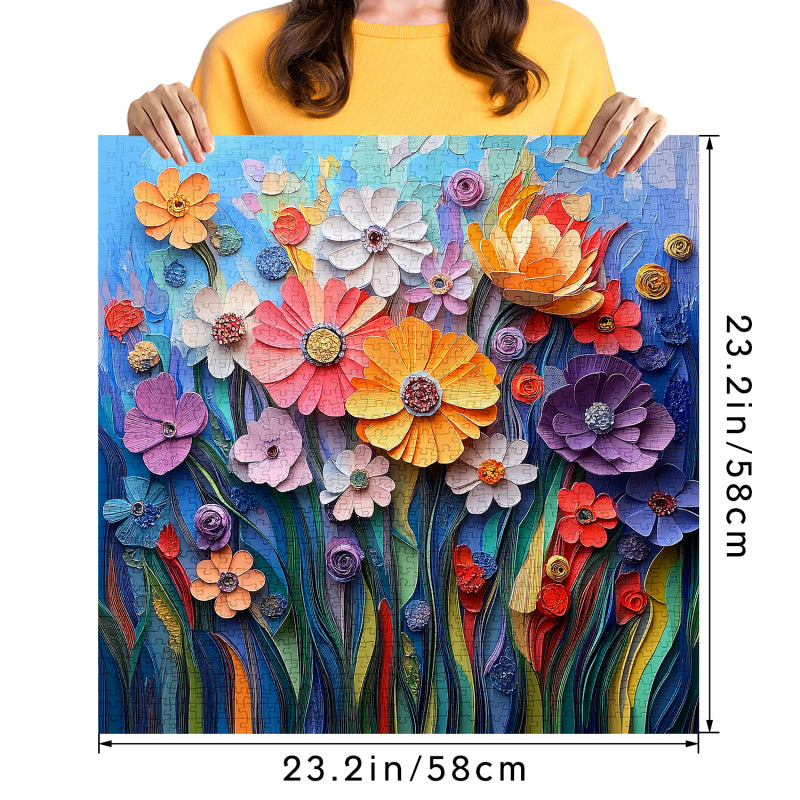 Colorful flowers Jigsaw Puzzle 1000 Pieces