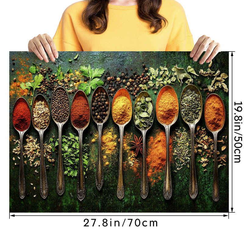 Spice spoon Jigsaw Puzzle 1000 Pieces