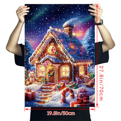 Christmas Aurora Snowhouse Jigsaw Puzzle 1000 Pieces