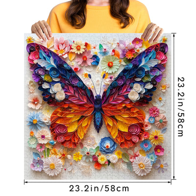 Colorful Butterfly Wings Jigsaw Puzzle 1000 Pieces