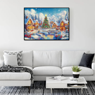 Christmas Town Jigsaw Puzzle 1000 Pieces