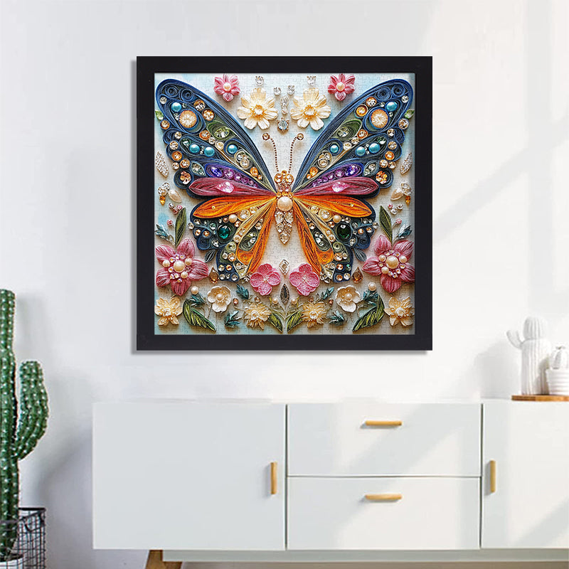 Diamond Butterfly Jigsaw Puzzle 1000 Pieces