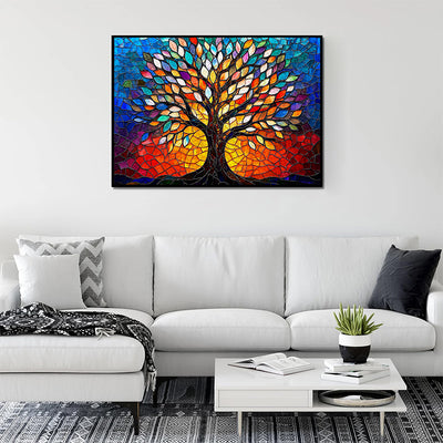 Colorful Tree of Life Jigsaw Puzzle 1000 Pieces