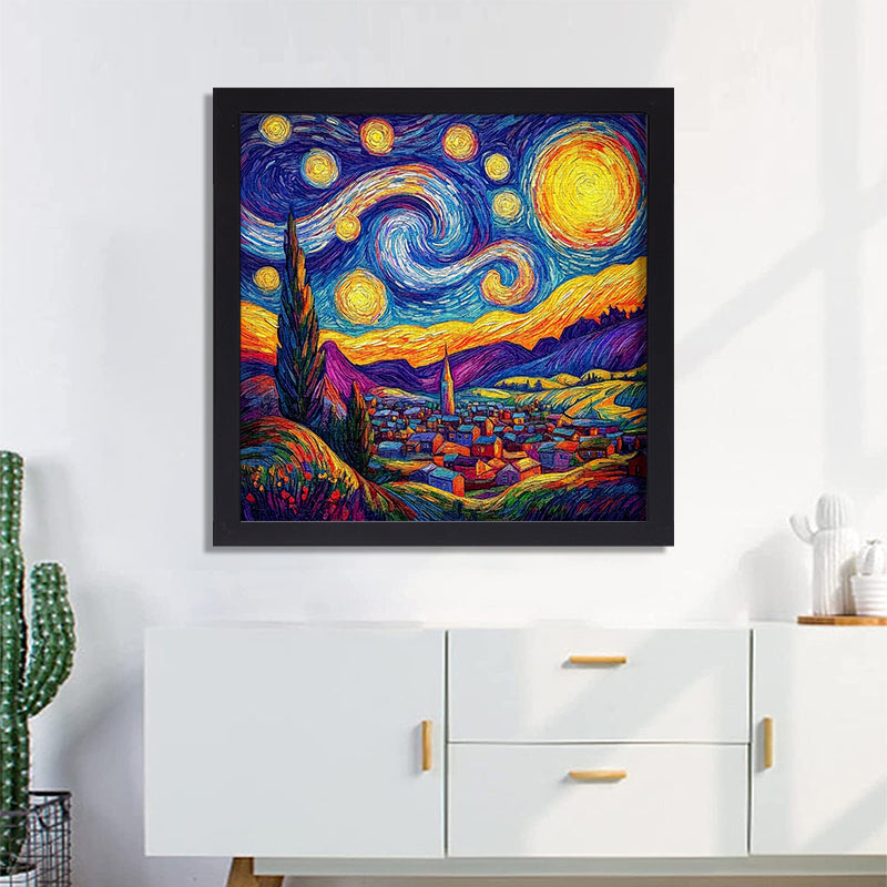 Colorful Starry Sky Jigsaw Puzzle 1000 Pieces