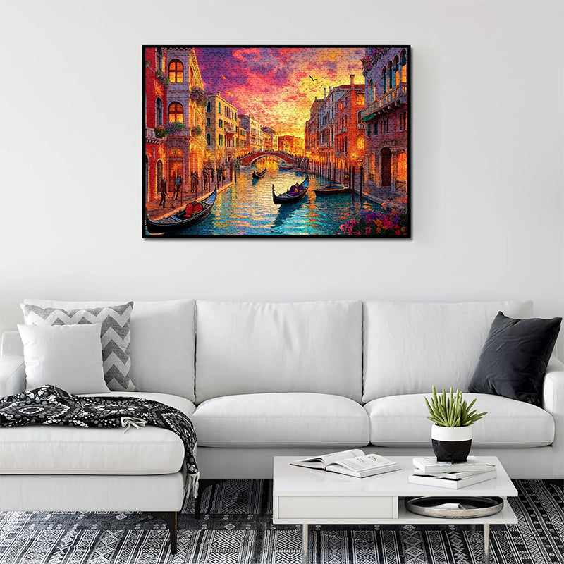 Venice sunset 1000 Piece Jigsaw Puzzle for Adults