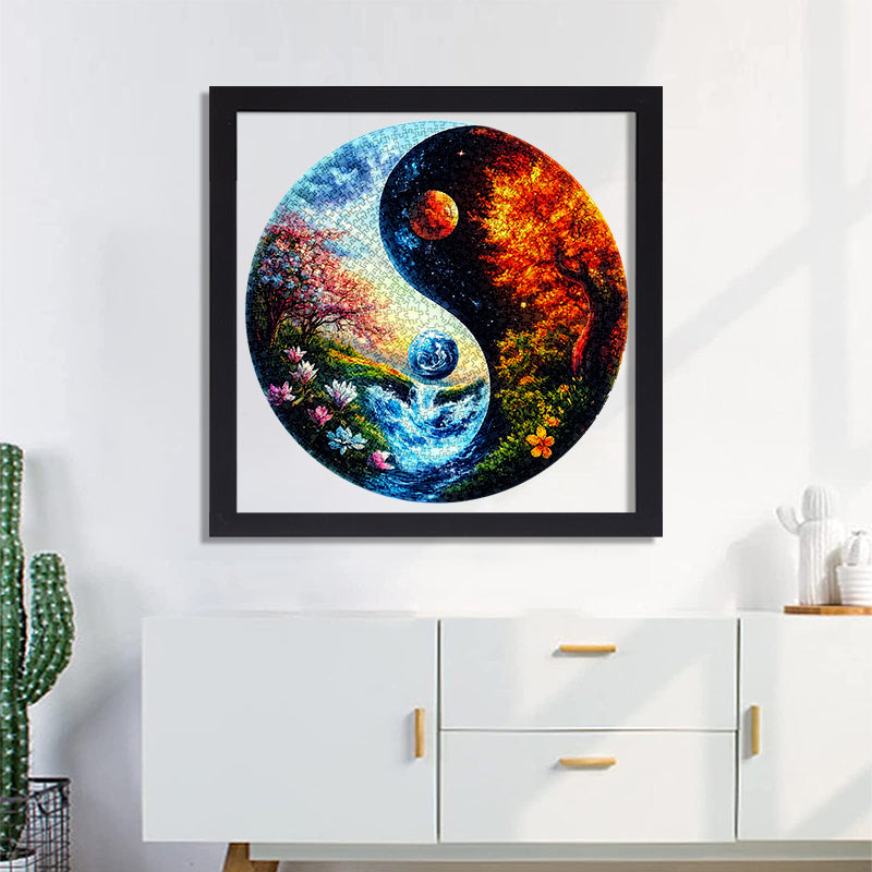 Yin Yang Four Seasons Jigsaw Puzzle 1000 Pieces