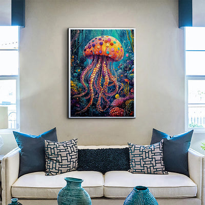 King of Jellyfish 1000 Piece Jigsaw Puzzle for Adults