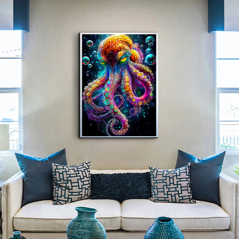 Giant green eyed octopus Jigsaw Puzzle 1000 Pieces