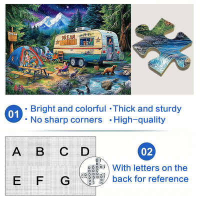 Dream Camp 1000 Piece Jigsaw Puzzle for Adults