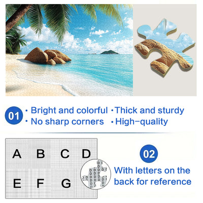 Maldives Islands 1000 Piece Jigsaw Puzzle for Adults