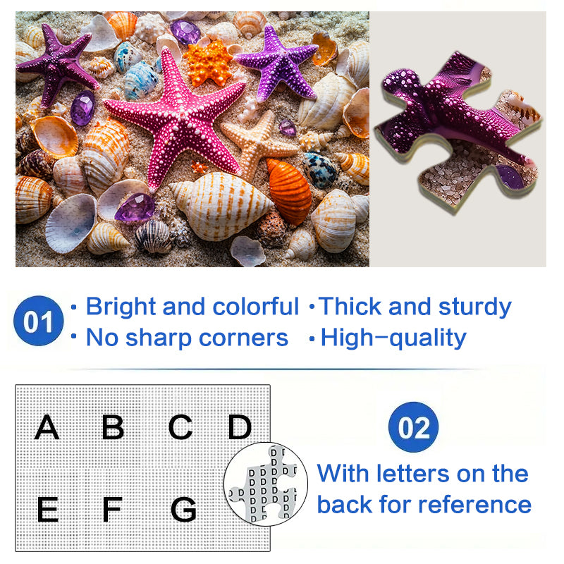 Diamond starfish 1000 Piece Jigsaw Puzzle for Adults