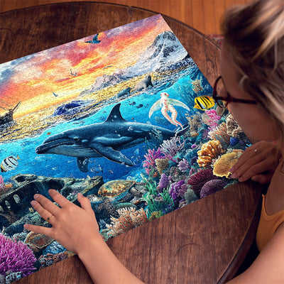 Polar ocean world 1000 Piece Jigsaw Puzzle for Adults