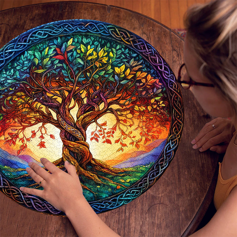 Giant Python Tree of Life 1000 Piece Jigsaw Puzzle for Adults