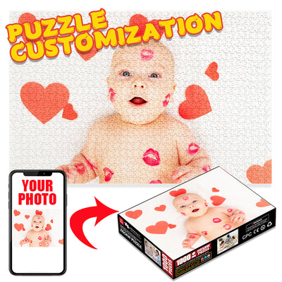 UPLOAD PHOTO CUSTOM JIGSAW PUZZLE 300/500/1000/1500/2000PCS